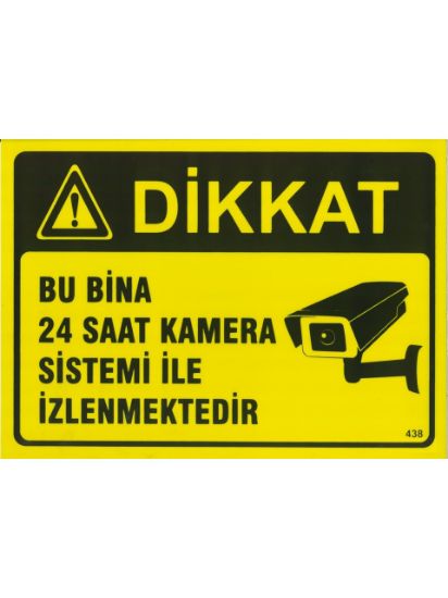 Bu Bina 24 Saat Kamera İle İzlenmektedir resmi